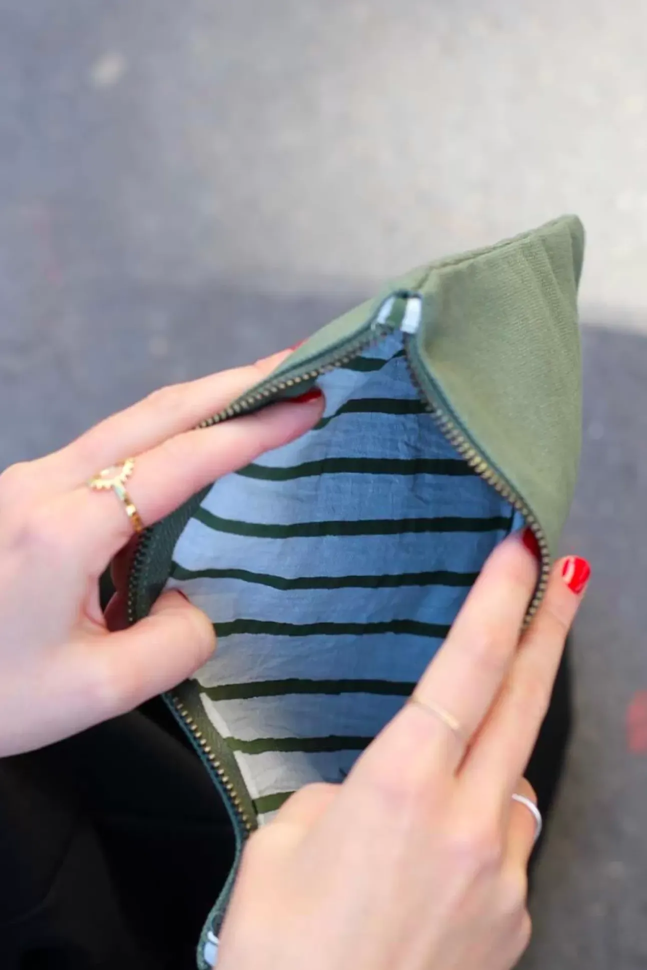 Pochette Ema Olive