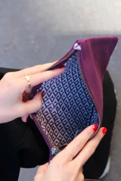 Pochette Ema Prune