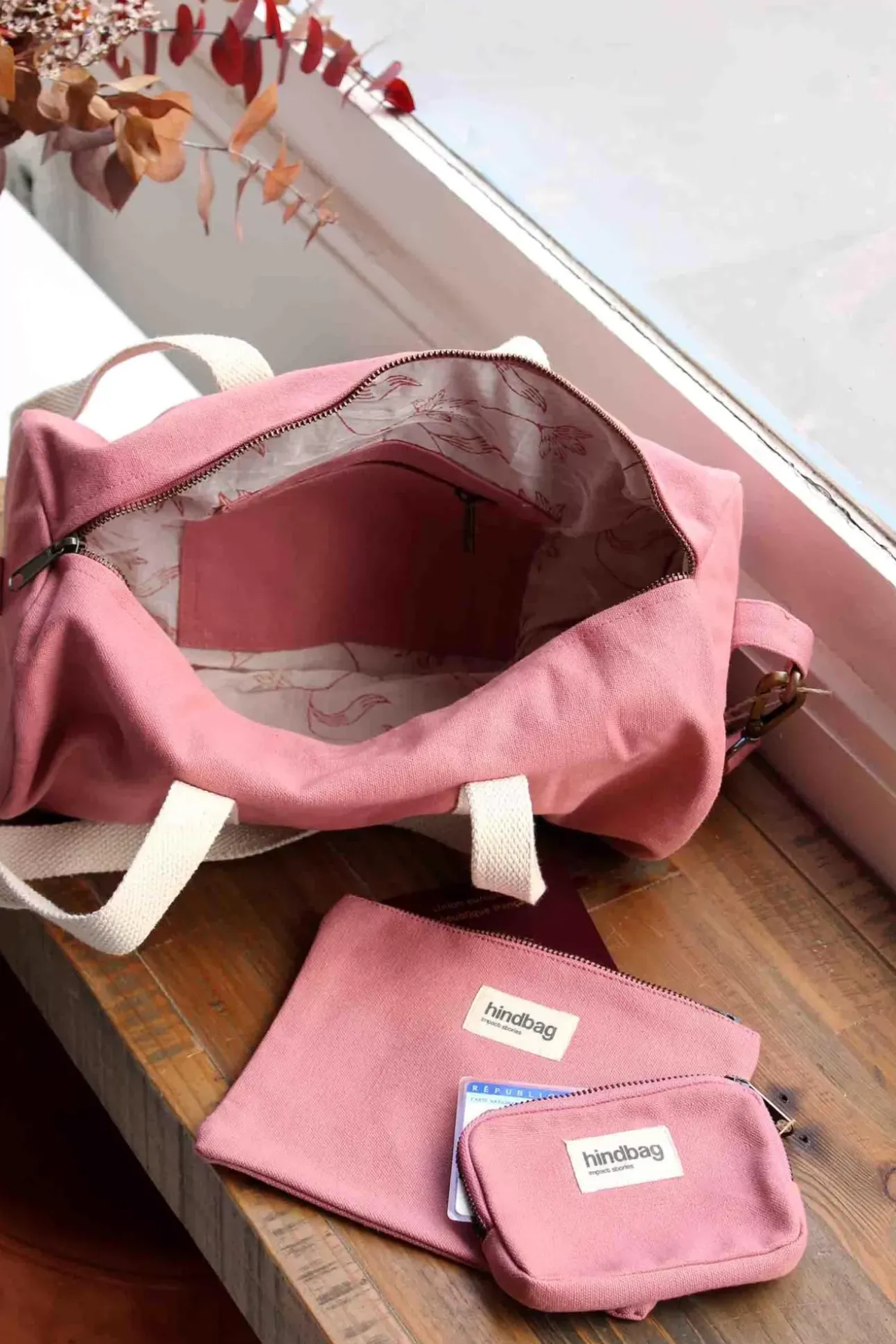 Pochette Lou Rose Blush
