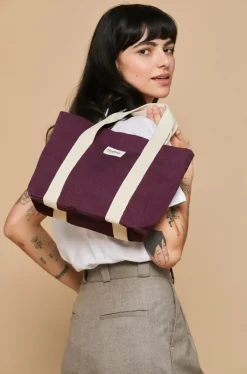 Sac À Main Louise Prune