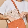 Sac À Main Matelasse Margault Sienne