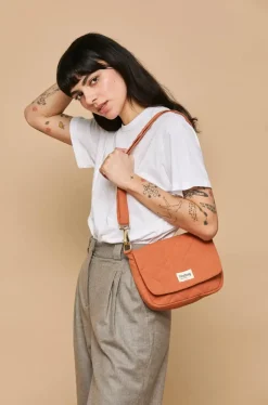 Sac À Main Matelasse Margault Sienne