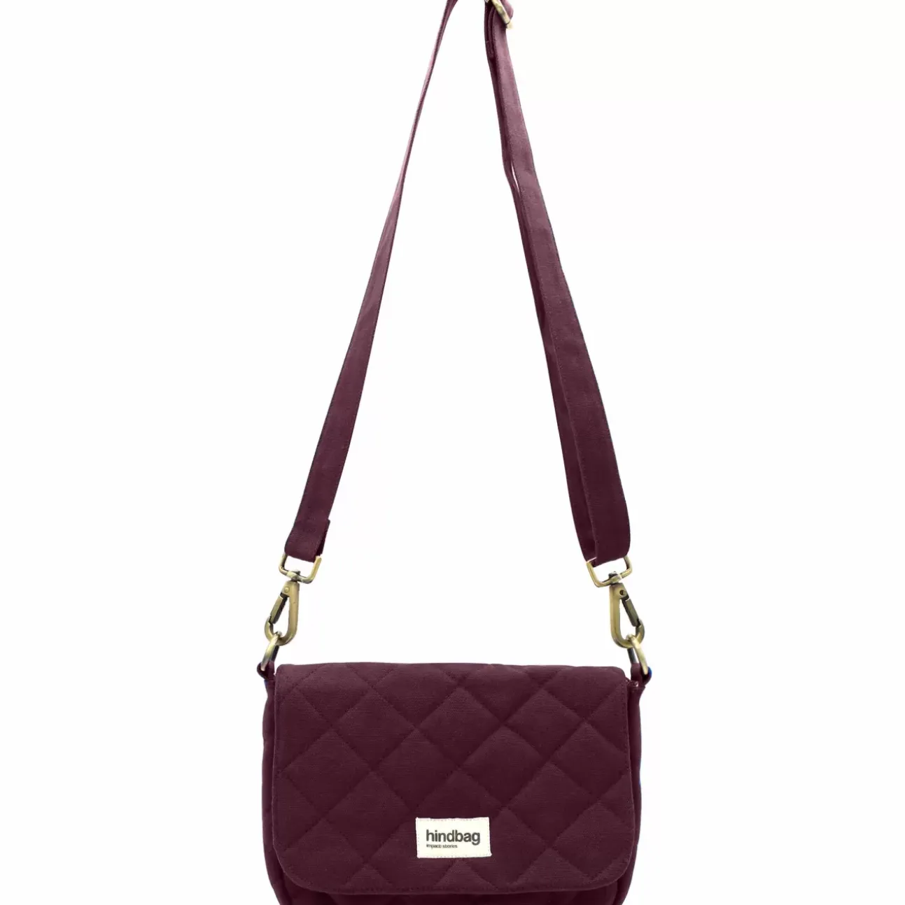 Sac À Main Matelasse Margault Prune