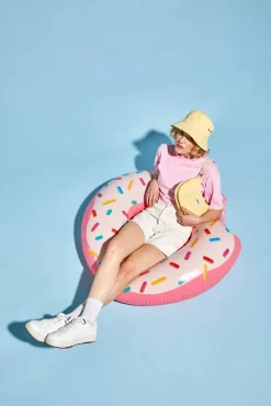 Sac Baguette Romy Citron Givre