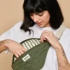 Sac Banane Matelasse Olivia Olive