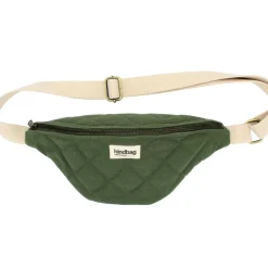 Sac Banane Matelasse Olivia Olive