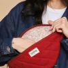 Sac Banane Matelasse Olivia Terracotta