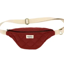 Sac Banane Matelasse Olivia Terracotta