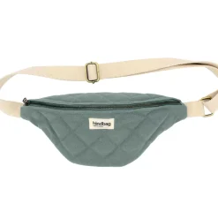 Sac Banane Matelasse Olivia Sauge