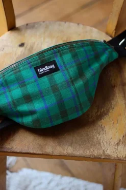 Sac Banane Olivia Tartan Vert Garden