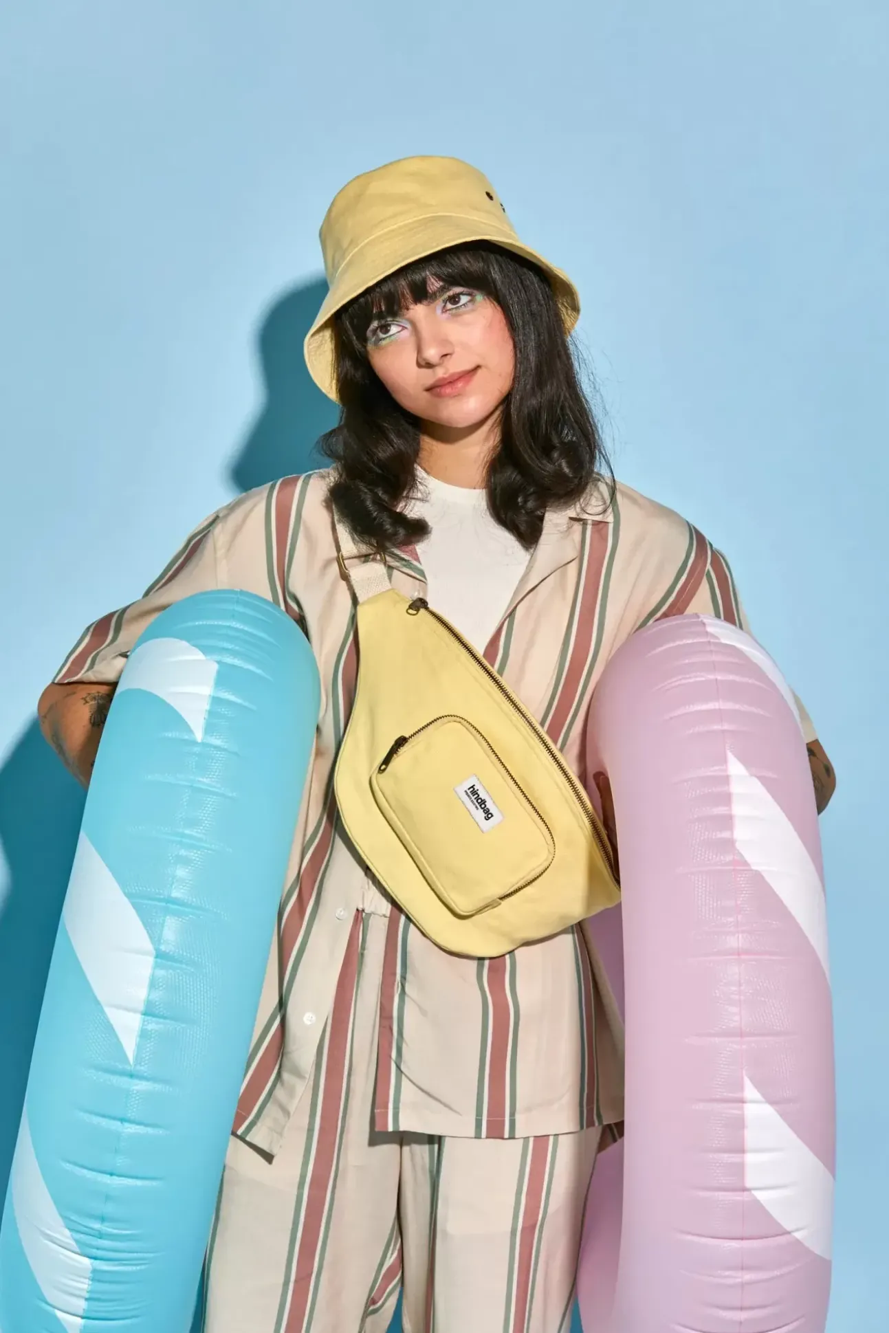 Sac Banane Xl Sofia Citron Givre
