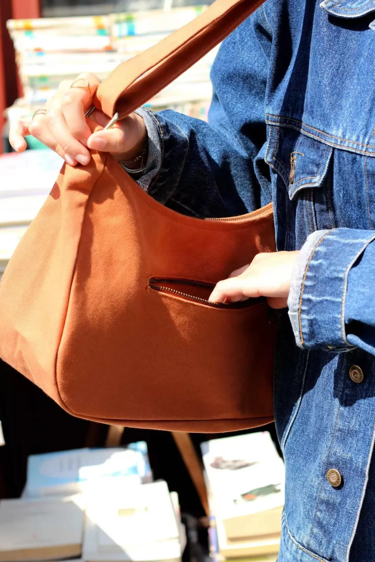 Sac Rosa Sienne