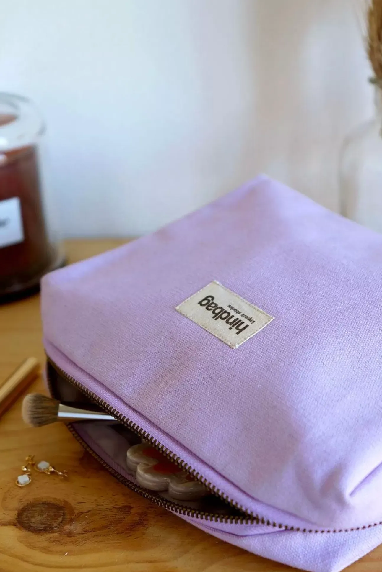 Trousse De Toilette Leon Lilas